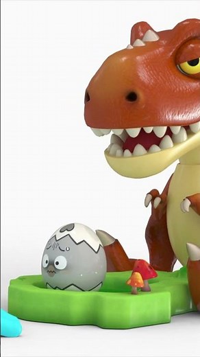 사나운 공룡! #como #shorts #surprise #color