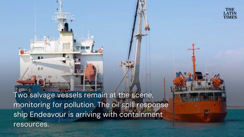 Cargo Ship Carrying 3,000 Cars Sinks Off Alaska After Fire