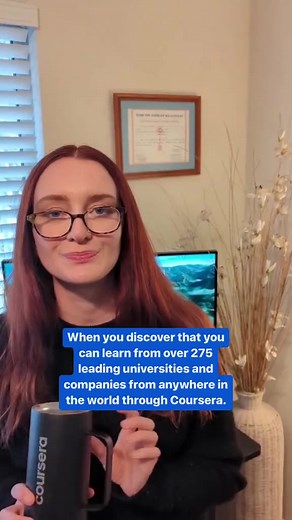 The future is bright, friends! One click can take you to a top university like Stanford University or University of Michigan, or a top company like Google and IBM. https://bit.ly/3Xewesh #CareerChange #JobTips | Coursera