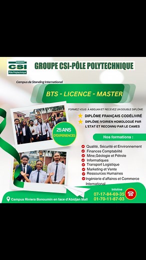 2.3K views · 43 reactions | Au Groupe CSI ,Nous avons le système LMD .#formation #écoles | Groupe CSI - Officiel | Facebook