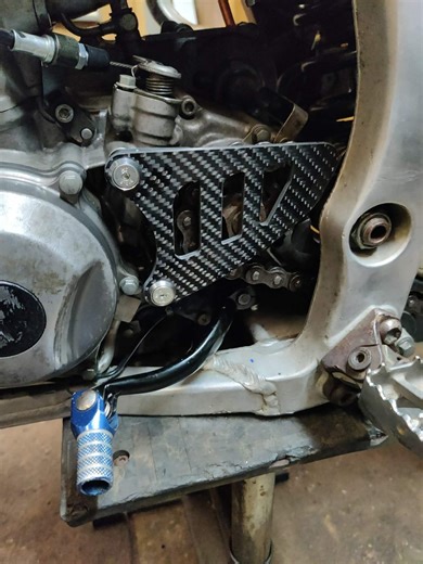 Carbon Fiber Chain Drive Sprocket Cover for Yamaha 250 YZF and WRF From 2001 to 2013 - Etsy