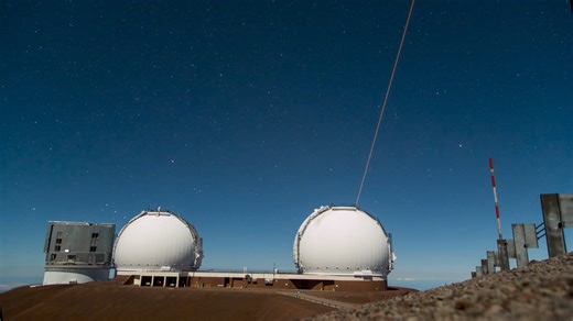 3.3K views · 60 reactions | Missed the Lyrids? No worries, check out this time-lapse video of the Lyrid Meteor Shower peak as Keck Observatory and Subaru Telescope beam adaptive optics lasers into the night sky during last night’s observing run. Mahalo to Keckie Observing Assistant Matt Wahl, who took this video over the course of 2.5 hours 朗  www.youtube.com/@matthewwahl6339 | W. M. Keck Observatory | Facebook