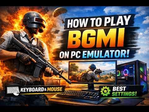 How to Play BGMI on PC Emulator 🔥 Easy Method (Step-by-Step Guide) #BGMI#BGMIEmulator#PlayBGMIonPC