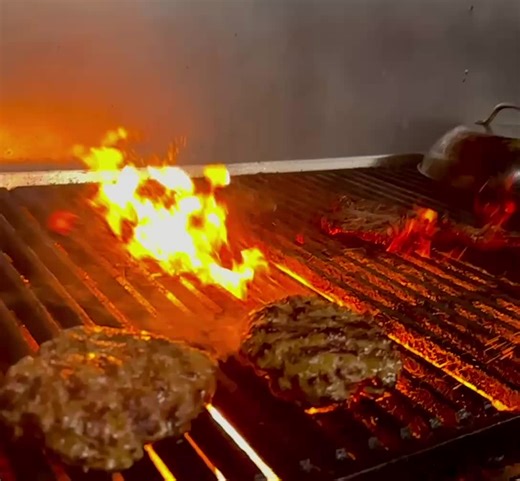 🔥 Watch the Flame in Action! 🔥 This is how we bring the heat to our Flame Burger—juicy, bold, and grilled to perfection. Come taste the fire that sets us apart! Open 🕕 Wednesday & Thursday: 6-11 PM 🕛 Friday & Saturday: 6-1 AM 🕙 Sunday: 6-10 PM #FlameAndFlavor #FlameBurger #GrillMasters #tastetheflame🔥🔥🔥