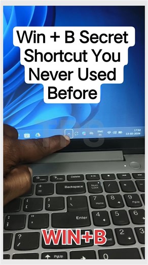 99% People Don’t Know What Win + B Does in Keyboard! 😱 #prakashsir