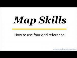 Map Skills - How to use four grid references