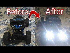 Upgrading RC Rock Crawler with LED lights