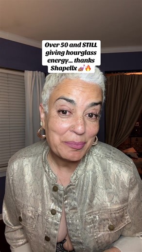 Shapellx said * sculpt * and my curves AGREED 💁🏽‍♀️ @Shapellxofficial ##curveygirl #over50style #shapewear #bodysuitshapewear