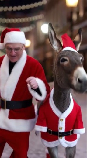 Eugene And Dominique The Donkey