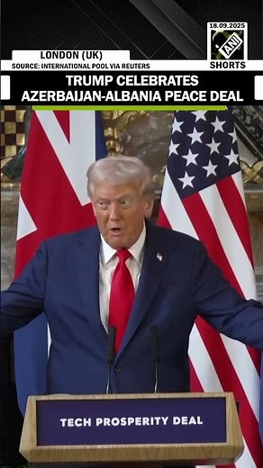 Trump celebrates Azerbaijan-Albania peace deal as he laments 'unresolved conflicts'