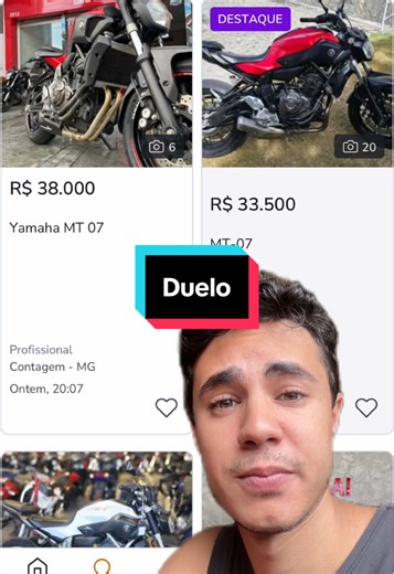 Eu iria com a segunda opção! #moto #motos #xj6 #mt07 #yamaha #xj6ofici...