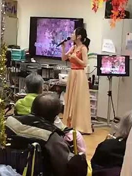西田 あい ちゃん ミニコンサート in 森小路スマイルガーデン 1