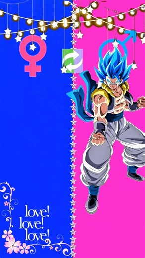 dragon Ball (gender swipe)😱🔥#anime #dragonball #shorts