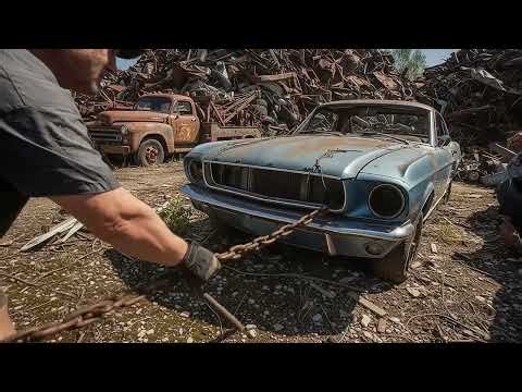 ASMR Car Restoration| 1970 Ford Mustang Full Restoration (Before & After)