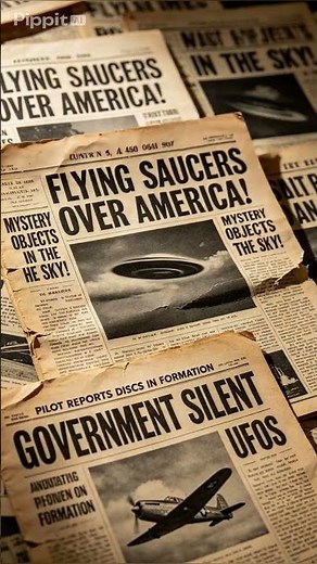 🛸 THE DAY THE FLYING SAUCER WAS BORN: THE JUNE 24 CLOSE ENCOUNTER 🛸