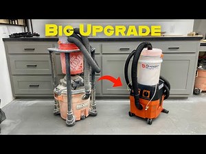 A BETTER "Ultimate Space-Saving Dust Cyclone Separator Cart"