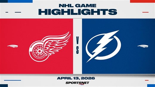 NHL Highlights | Red Wings vs. Lightning - April 13, 2026
