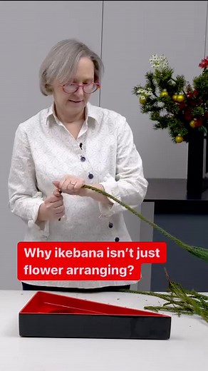 7.3K views · 132 reactions | Why Ikebana Isn’t Just Flowers...