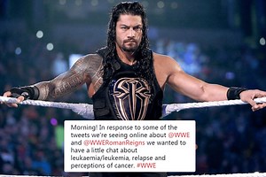 Roman Reigns backed by Leukaemia Care UK amid claims he 'faked cancer'