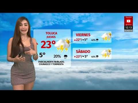 Emily Quiñones || Milenio Clima || April 2, 2026. Milenio 11 AM - 1 PM.