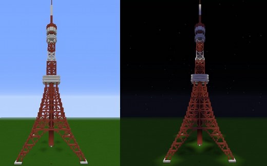 【我的世界】我的世界建造东京塔