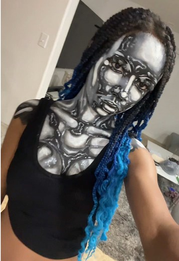 Chrome Makeup Tutorial: Metallic & SFX Looks