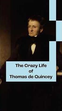 The Crazy Life of Thomas de Quincey #literarypursuits #booktok #booktube