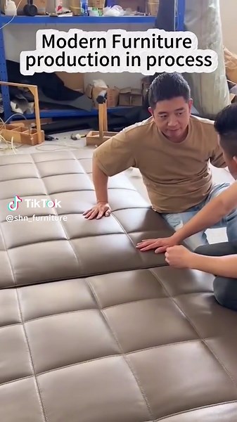 Do you know how the furniture in your house was produced? #furniture #luxuryfurniture #factory #factorywork #factorywork #fyp #foryoupage #ينحني #ملاك #مشروب #أثاث_منزلي_حديث #sofa