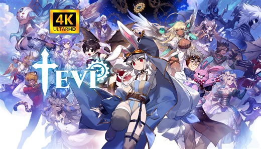 【TEVI】4K困难难度全剧情流程通关实况！RabiRibi新作白毛兔娘恶魔城！
