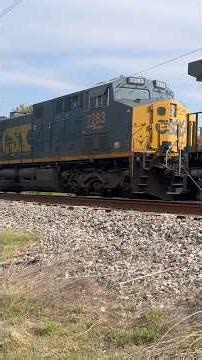 Caught H-TEAEGW idling near BNSF Casey yard with CSX 7283 trails 2nd