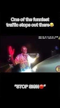 Stop Sign Police Bodycam Video