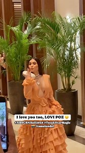 9.1K views · 62 reactions | Lovi Poe is beautiful inside and out. Her genuineness makes her stand out. 15 years din siya sa GMA and may tatak kapuso pa rin the way she approaches her fans. Very accommodating, mabait. #ABSCBNBall2025 #LoviPoe ❤️ | Johne Lendll Mateo Vasquez | Facebook