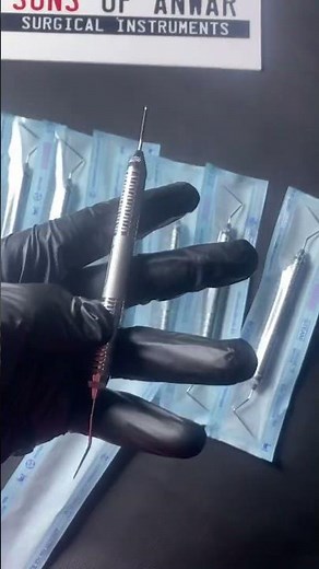 Hu friedy dental probe set of 10 pcs