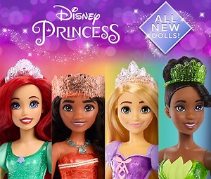 Mattel Unveils Re-Imagined Disney Princess and Disney Frozen Dolls