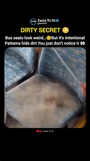 Why Bus Seats Look So Messy 🤯