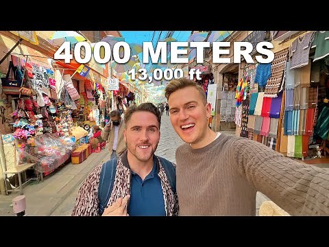 Visiting The WORLD'S HIGHEST Capital City | La Paz, Bolivia