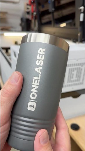 First rotary engraving on the OneLaser