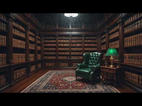 Private Library Rain 📚 Knowledge Monopoly Deep Reading | Intellectual Elite 56:45