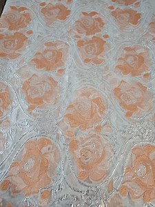 Silk Damask Fabric – Haute Couture Luxury Textile - Etsy