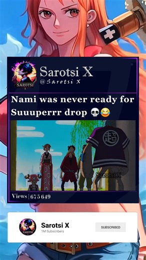 Nami got a shock from Franky💀 #nami #franky #luffy #usopp #onepiece