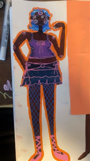 Crappy Posca Pen Drawing