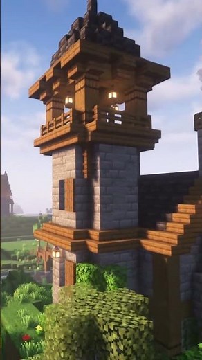 Build Your Own Medieval Stone House in Minecraft!