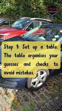 Unlock one of the essential problem-solving strategies for the PSLE Math exam: Guess and Check