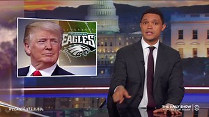 Trump disinvites the Philadelphia Eagles to the White House with his signature “I broke up with you first!” move. https://on.cc.com/2JsmecK | The Daily Show