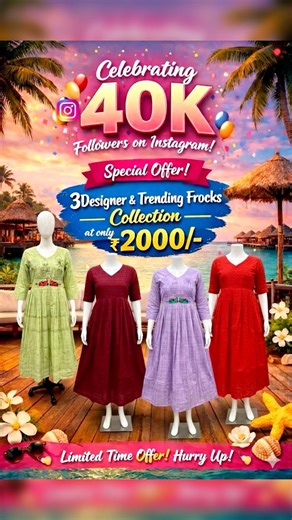 40K Celebration Sale 3 Designer Frocks at ₹2000 Budget Boutique Haul | HM Fashions
