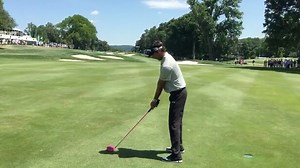 Watch Bubba Watson go driver off the deck at Baltusrol