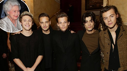 Fans recall the moment One Direction met Queen Elizabeth II