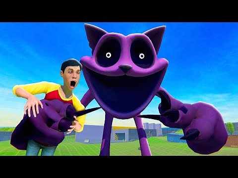 Eating People as CATNAP - Bonelab VR Mods