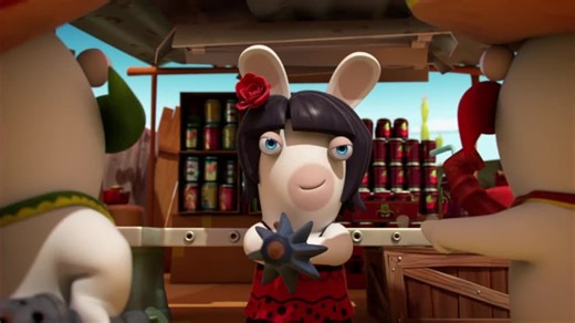 Rabbids Invasion S04:E09 - Rabbid's Island / the Masked Rabbid / Musketeer Rabbid