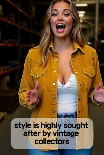 Vintage 1970s Levi's Corduroy Western Shirt: Reselling Value Up to $720